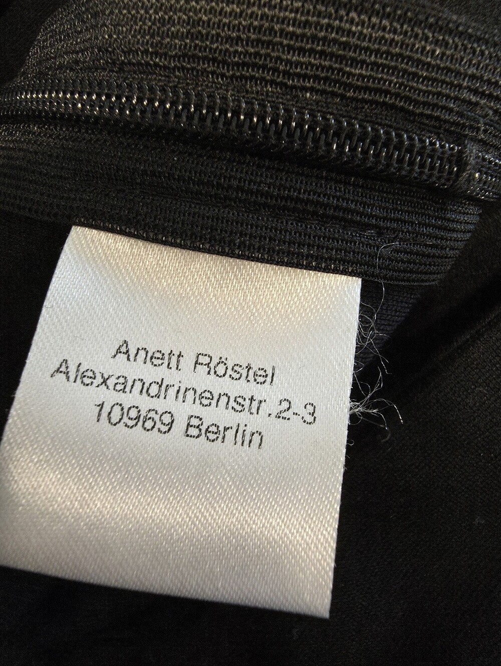 Anett Rostel Black High Rise Ponte Pant - Picture 6 of 6